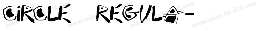 Circle20 Regula字体转换